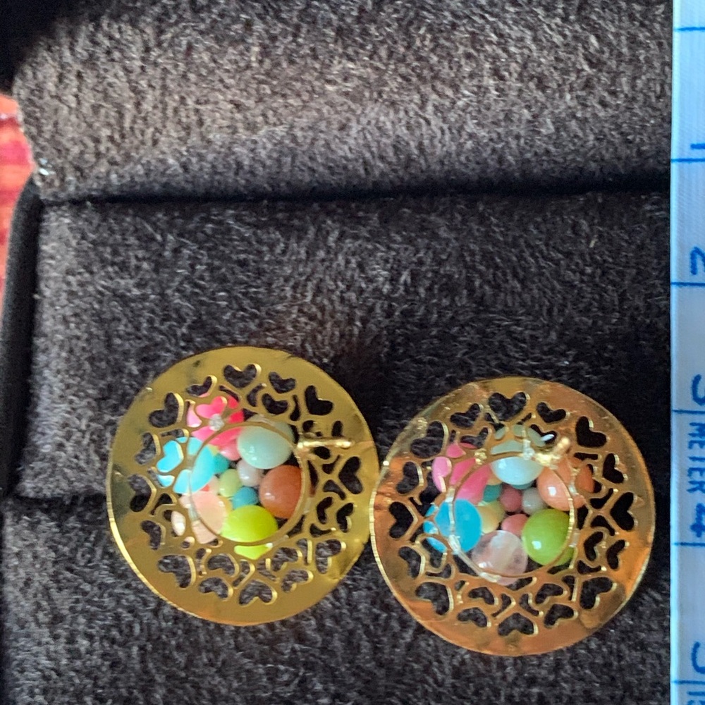 Golden earrings